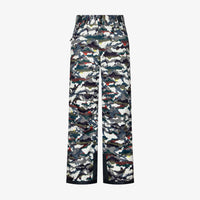 Kids Camo Snow Pants with Reinforced Knees and Seat