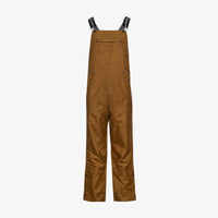 Men's Fleece Lined Insulated Reinforced Performance Cold Weather Outdoor Bib Overalls