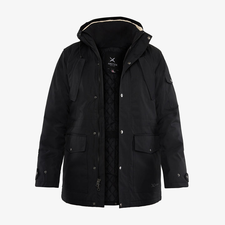 arctix Men's Insulated Quilted Lining Multi-Pocket Everyday Outdoor Jacket