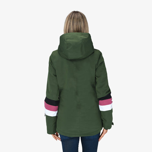 Arctix Women's Chamonix Fitted Jacket Tarp Olive / 2X