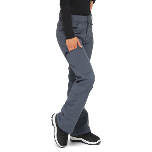 Smith's American Women's Relaxed Fit Mid-Rise Fleece-Lined Stretch Canvas  5-Pocket Pants at Tractor Supply Co.