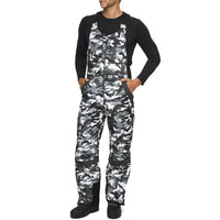 Men's Camo Overalls Tundra Bib With Added Reflective Visibility